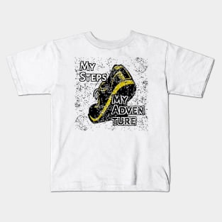 My Steps My Adventure Kids T-Shirt